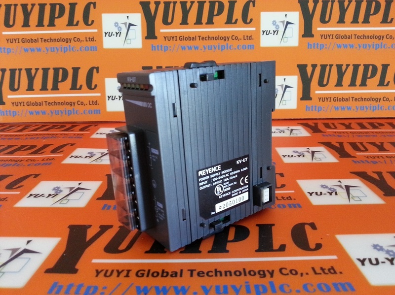 KEYENCE KV-U7 POWER SUPPLY MODULE - PLC DCS SERVO Control MOTOR